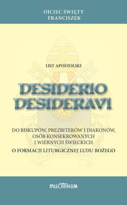 List apostolski </br>DESIDERIO DESIDERAVI