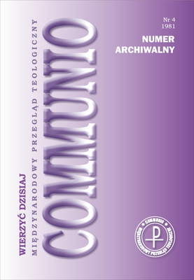 Zdjęcie do “Communio (4/1981)”.