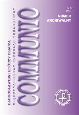 Zdjęcie do “Communio (5/1991)”.