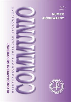 Zdjęcie do “Communio (5/1993)”.