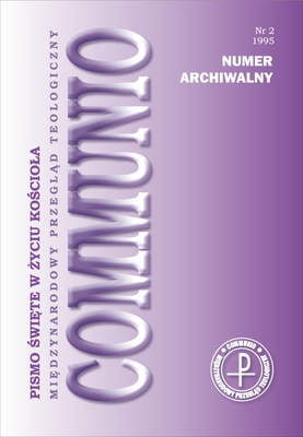 Zdjęcie do “Communio (2/1995)”.