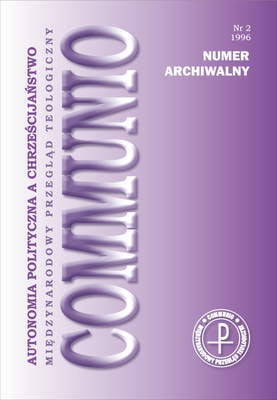 Zdjęcie do “Communio (2/1996)”.
