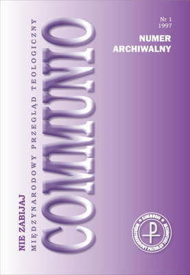 Zdjęcie do “Communio (1/1997)”.