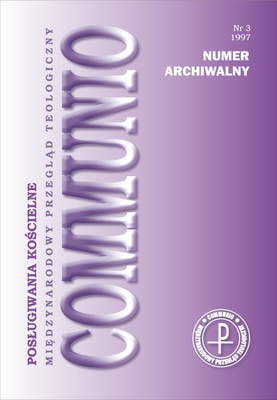 Zdjęcie do “Communio (3/1997)”.