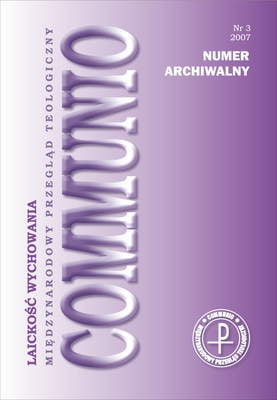 Zdjęcie do “Communio (3/2007)”.
