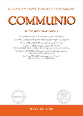 Zdjęcie do “Communio (2/2020)”.