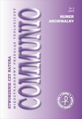Zdjęcie do “Communio (2/2002)”.