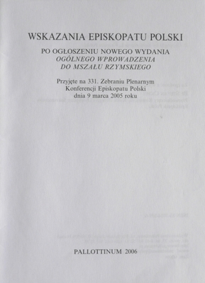 Wskazania Episkopatu Polski