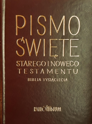 Zdjęcie do “Biblia Tysiąclecia - Pismo Święte Starego i Nowego Testamentu”.