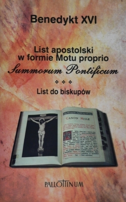 List apostolski </br>SUMMORUM PONTIFICUM