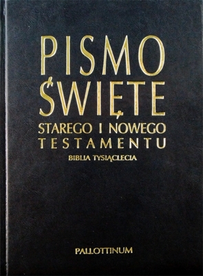 Zdjęcie do “Biblia Tysiąclecia - Pismo Święte Starego i Nowego Testamentu”.