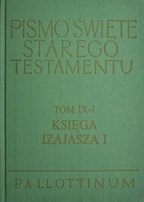 Zdjęcie do “Księga Izajasza”.